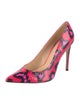Alexandre Birman Snakeskin Animal Print Pumps