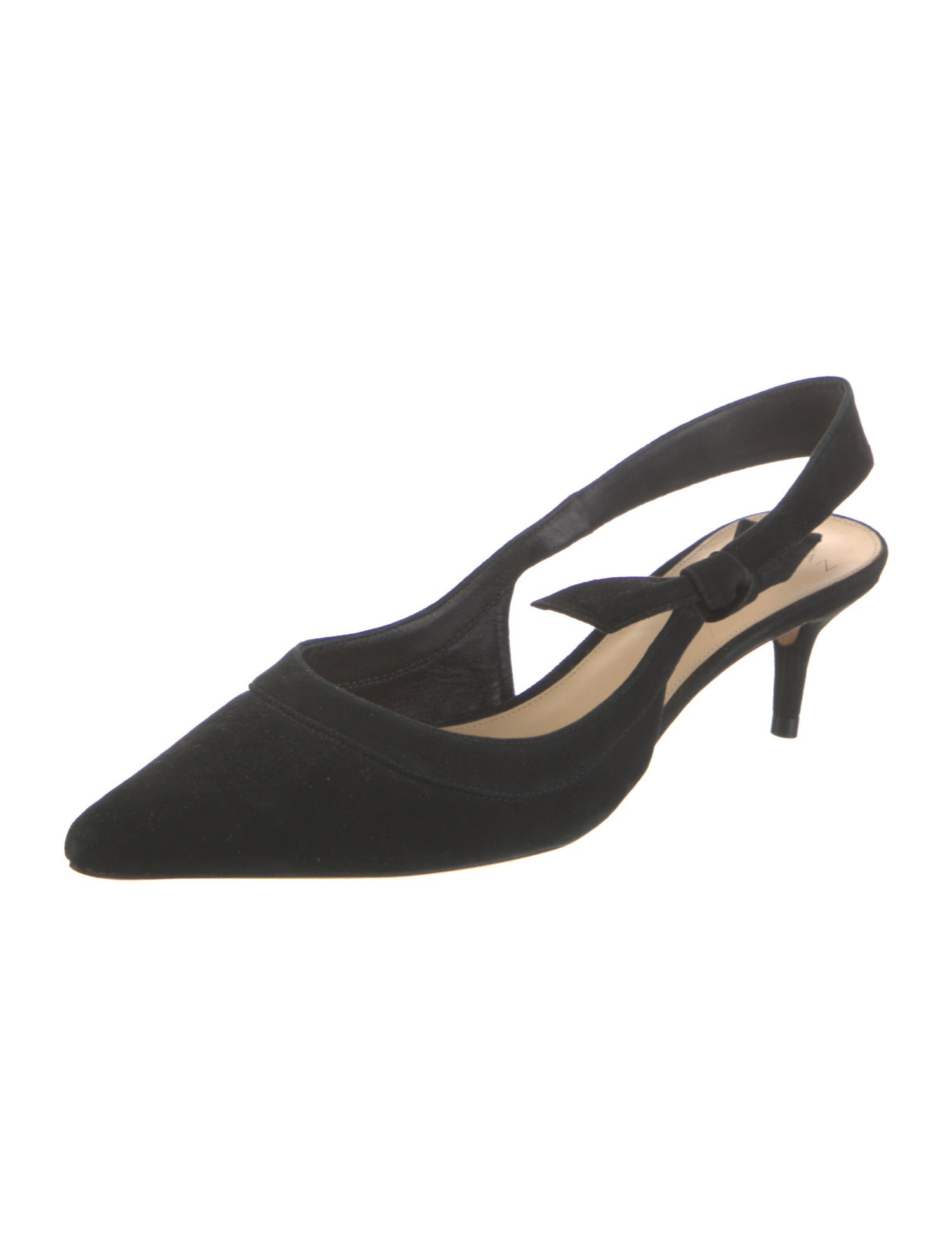 Alexandre Birman Suede Slingback Pumps
