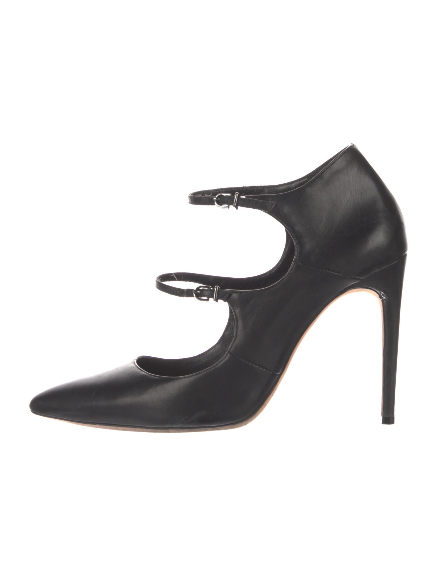 Alexandre Birman Leather Pumps
