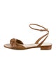Alexandre Birman Leather Slingback Sandals