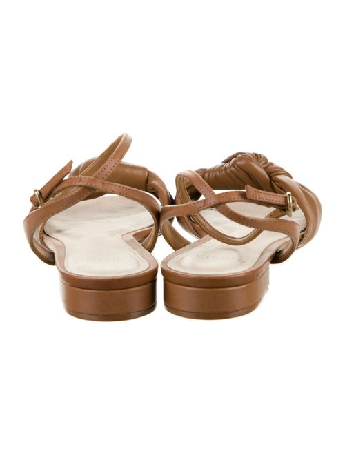 Alexandre Birman Leather Slingback Sandals