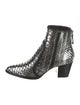 Alexandre Birman Snakeskin Animal Print Boots