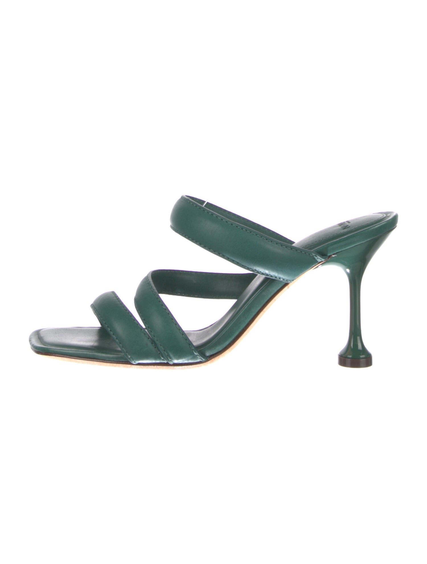 Alexandre Birman Leather Slides