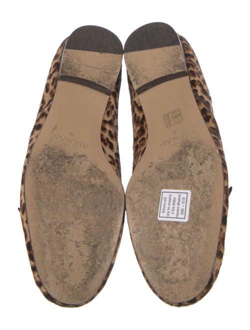 Alexandre Birman Ponyhair Animal Print Loafers