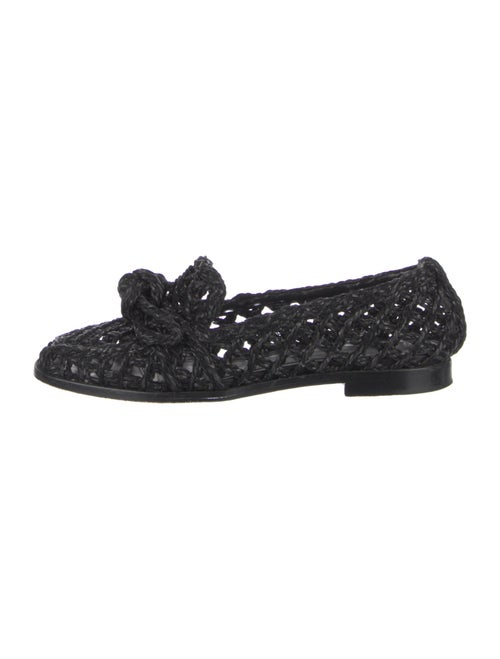 Alexandre Birman Raffia Ballet Flats