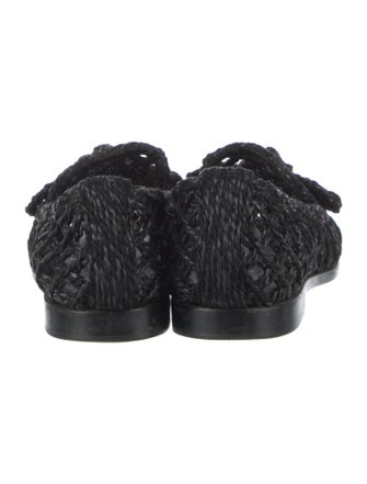 Alexandre Birman Raffia Ballet Flats