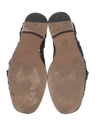 Alexandre Birman Raffia Ballet Flats