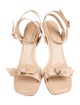 Alexandre Birman Leather Braided Accents Sandals