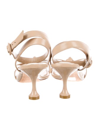 Alexandre Birman Leather Braided Accents Sandals