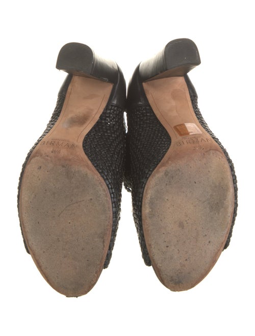 Alexandre Birman Leather Braided Accents Lace-Up Boots