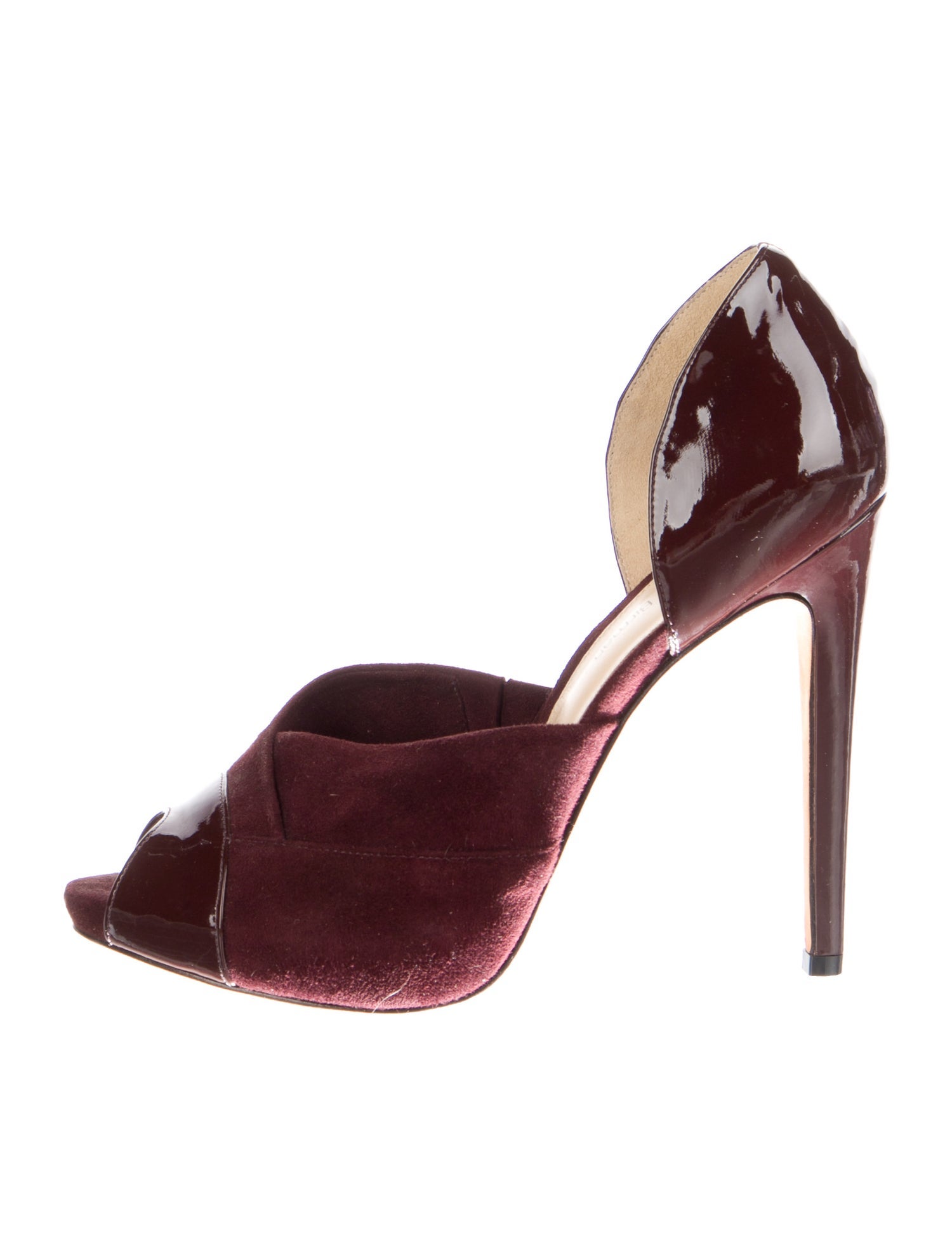 Alexandre Birman Patent Leather D'Orsay Pumps
