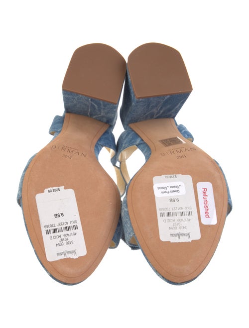 Alexandre Birman Denim Sandals