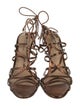 Alexandre Birman Leather Gladiator Sandals
