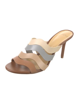 Alexandre Birman Leather Slides