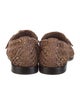 Alexandre Birman Raffia Loafers
