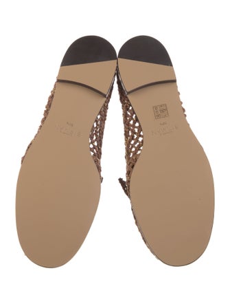 Alexandre Birman Raffia Loafers