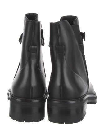 Alexandre Birman Leather Bow Accents Boots w/ Tags