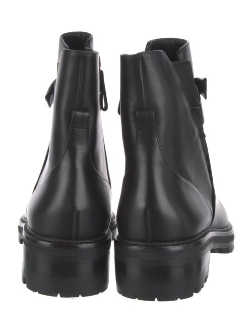 Alexandre Birman Leather Bow Accents Boots w/ Tags