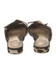 Alexandre Birman Ponyhair Animal Print Mules