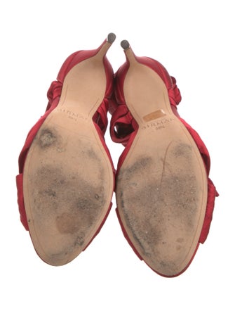 Alexandre Birman Satin Sandals