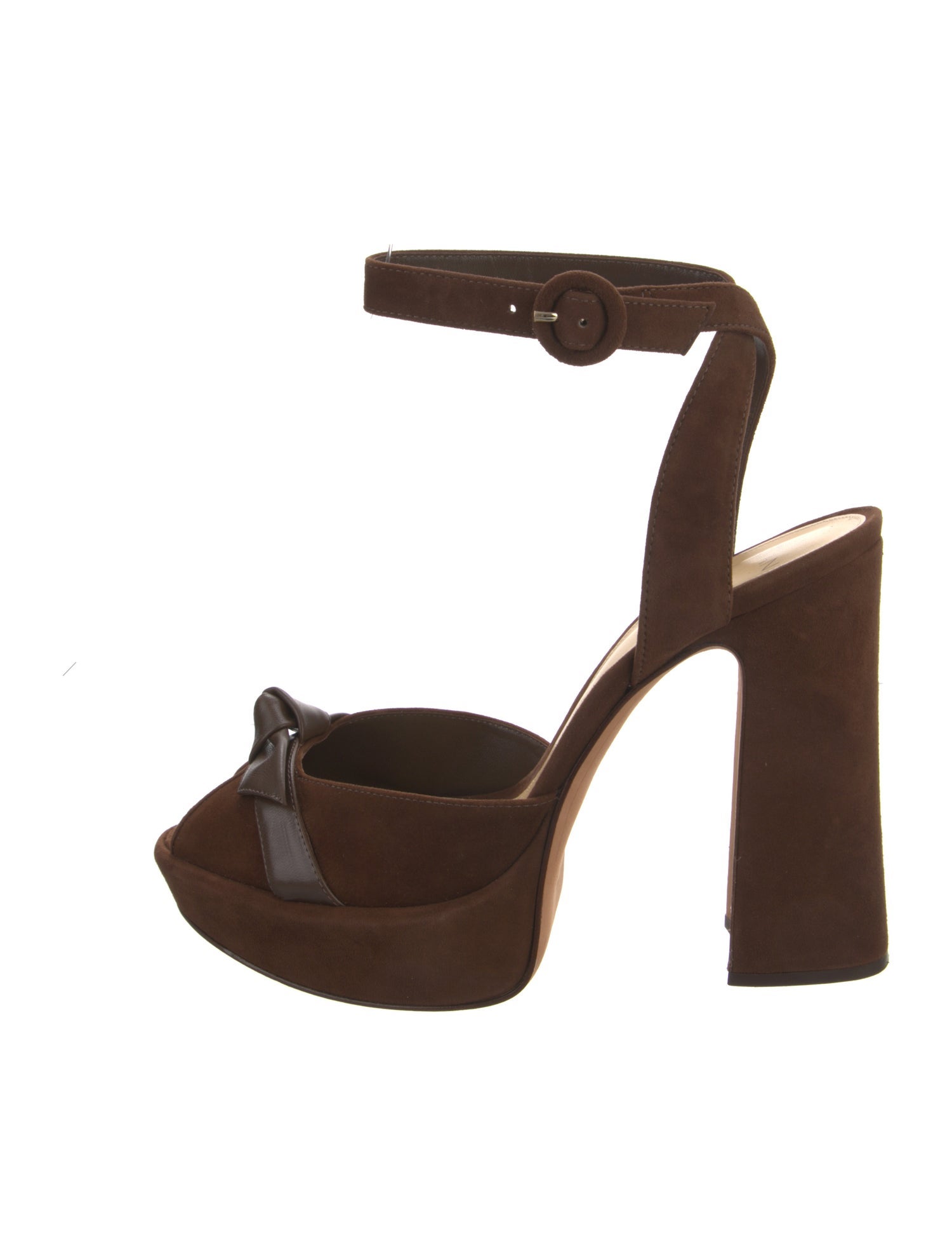 Alexandre Birman Suede D'Orsay Pumps