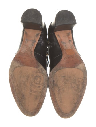 Alexandre Birman Leather Bow Accents Boots