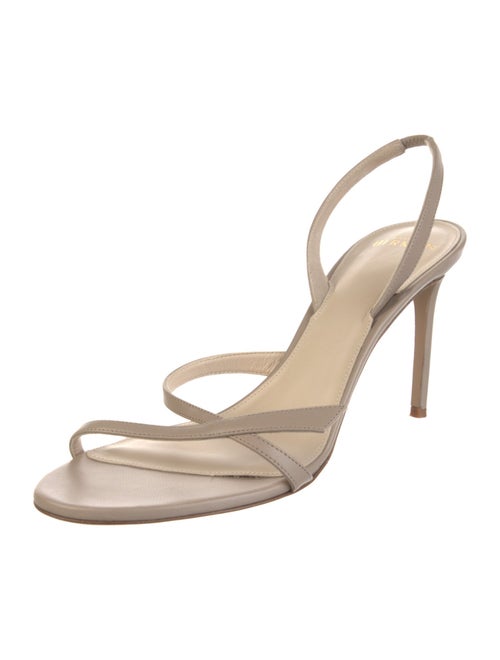 Alexandre Birman Leather Slingback Sandals
