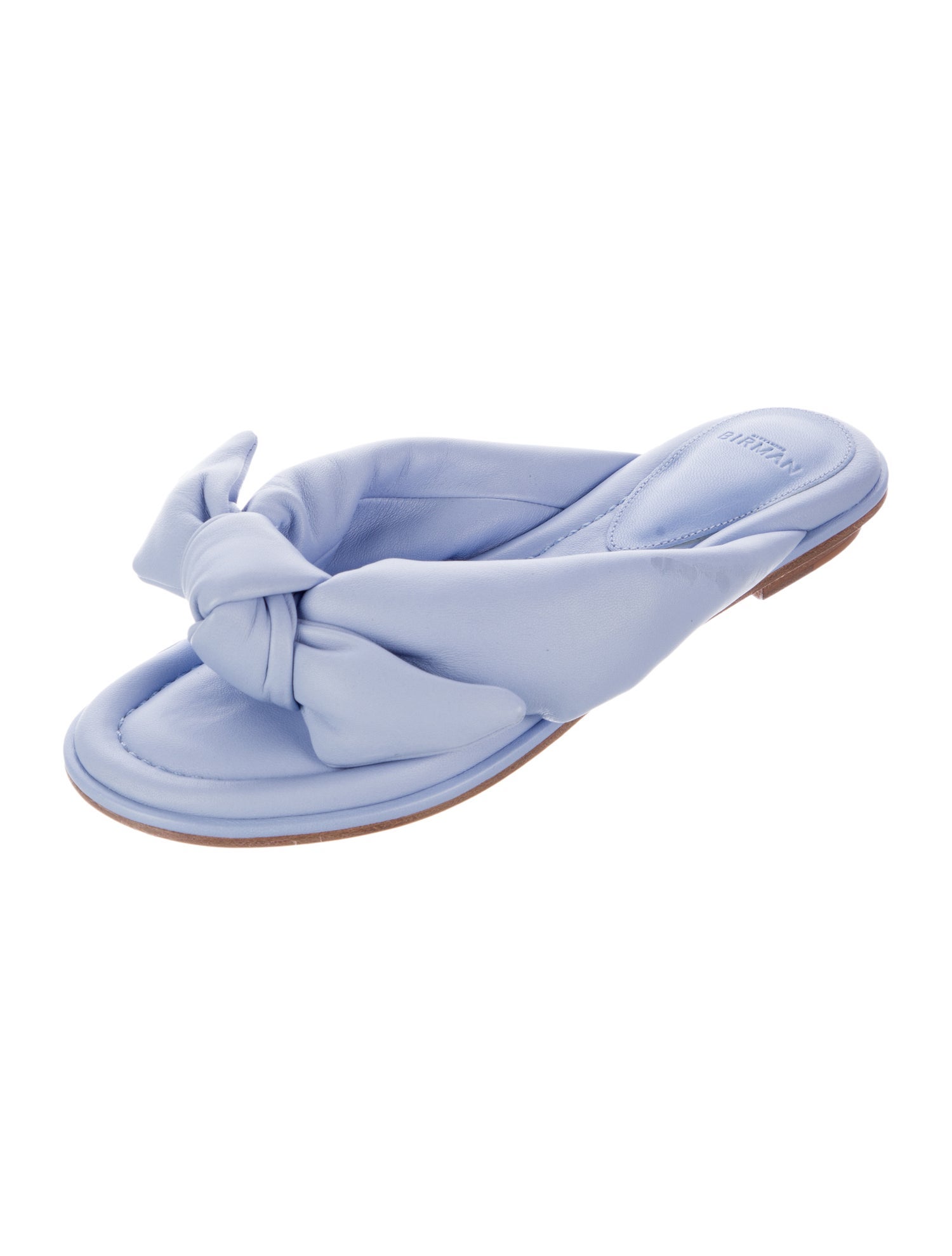 Alexandre Birman Leather Slides