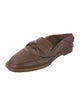 Alexandre Birman Leather Bow Accents Loafers