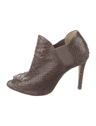 Alexandre Birman Snakeskin Animal Print Pumps