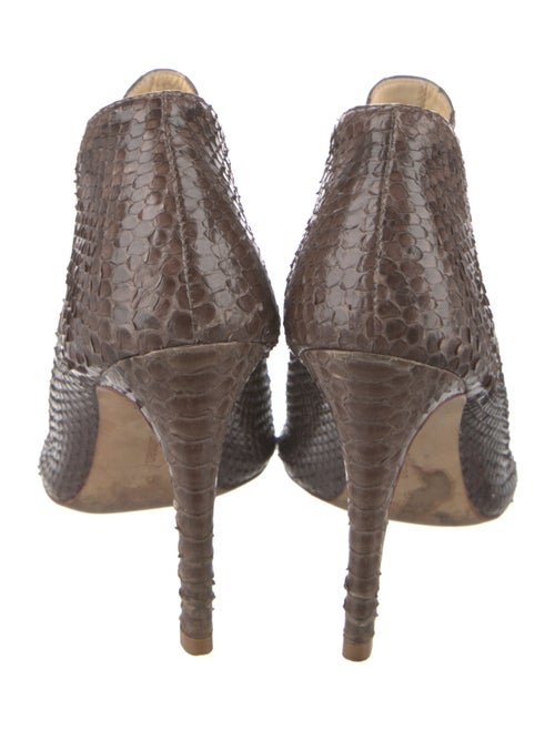 Alexandre Birman Snakeskin Animal Print Pumps
