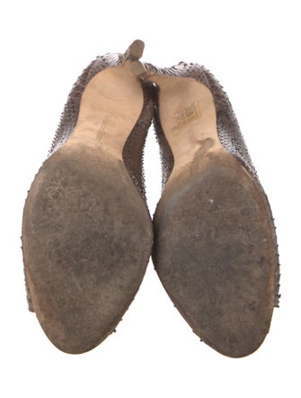 Alexandre Birman Snakeskin Animal Print Pumps