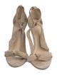 Alexandre Birman Suede Bow Accents Sandals