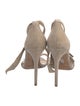 Alexandre Birman Suede Bow Accents Sandals