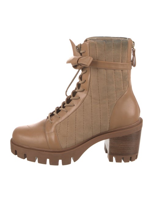 Alexandre Birman Leather Combat Boots