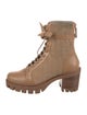 Alexandre Birman Leather Combat Boots