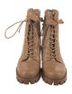 Alexandre Birman Leather Combat Boots