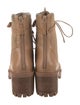 Alexandre Birman Leather Combat Boots