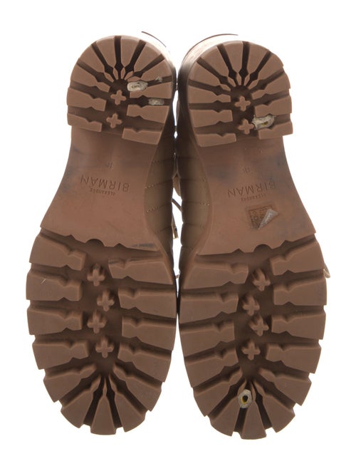 Alexandre Birman Leather Combat Boots