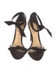 Alexandre Birman Ponyhair Animal Print Sandals