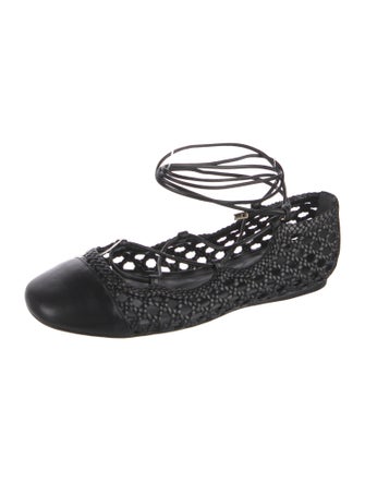 Alexandre Birman Leather Ballet Flats