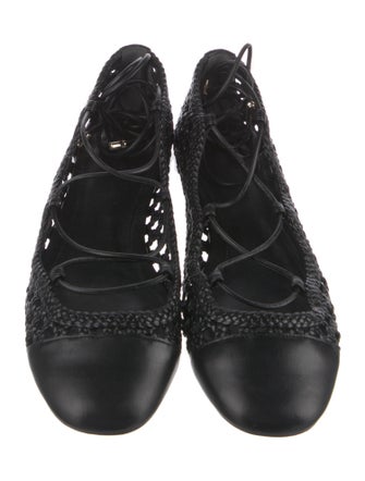 Alexandre Birman Leather Ballet Flats