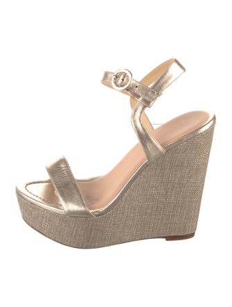 Alexandre Birman Leather Espadrilles