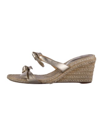 Alexandre Birman Leather Espadrilles