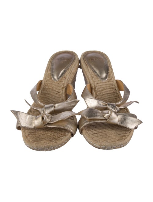 Alexandre Birman Leather Espadrilles