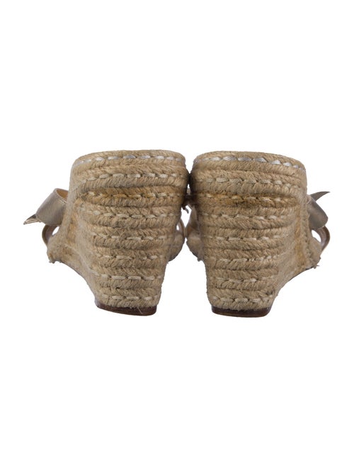 Alexandre Birman Leather Espadrilles