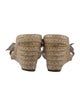 Alexandre Birman Leather Espadrilles