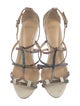 Alexandre Birman Snakeskin Animal Print Sandals