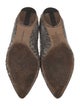 Alexandre Birman Snakeskin Animal Print Ballet Flats