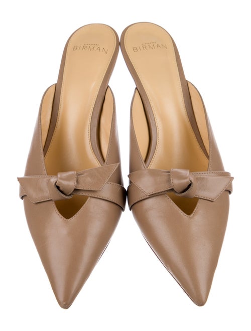 Alexandre Birman Leather Mules